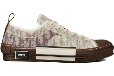 Dior B23 Low Coffee Oblique Canvas