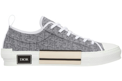 Dior B23 Low Top Ruthenium Metallic Thread Dior Oblique Jacquard