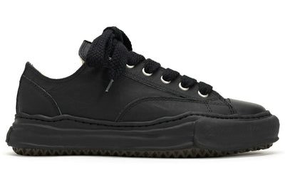 Maison Mihara Yasuhiro Peterson OG Sole PL Leather Low Black Black