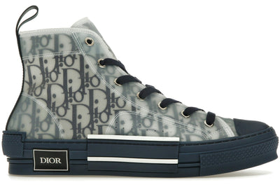 Dior B23 High Top Blue Oblique