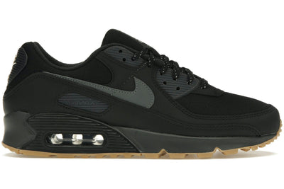 Nike Air Max 90 Black Smoke Grey Gum Reflective