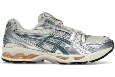 ASICS Gel-Kayano 14 Birch Pure Silver Teal Gold