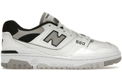 New Balance 550 White Concrete Black