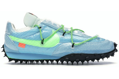 Nike Waffle Racer Off-White Vivid Sky (Women's)