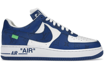 Louis Vuitton Nike Air Force 1 Low By Virgil Abloh White Royal