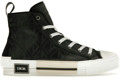 Dior B23 High Top Black CD Diamond