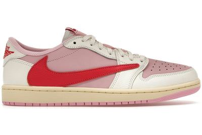 Jordan 1 Retro Low OG SP Travis Scott Sail Tropical Pink