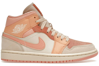 Jordan 1 Mid Apricot Orange (Women's)