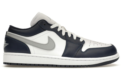 Jordan 1 Low Wolf Grey Midnight Navy