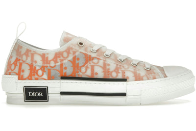 Dior B23 Low Orange Oblique Canvas