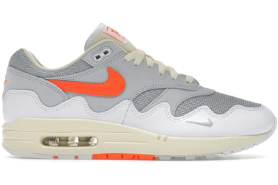 Nike Air Max 1 Patta Waves White Hyper Crimson (With Bracelet)