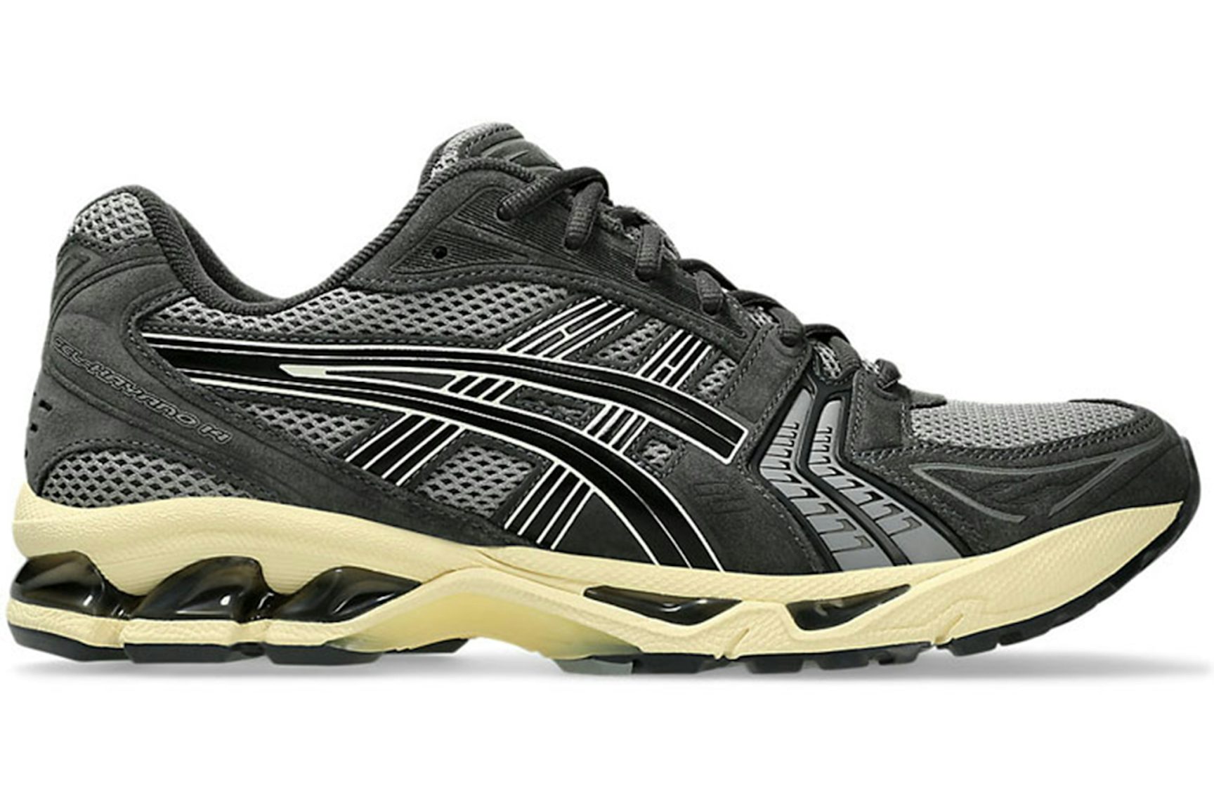 ASICS Gel-Kayano 14 Clay Grey Black-1