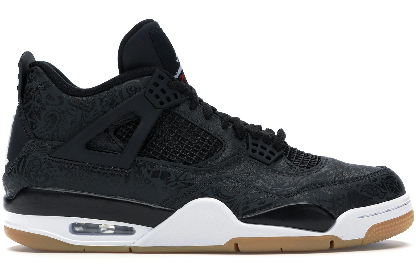 Jordan 4 Retro Laser Black Gum
