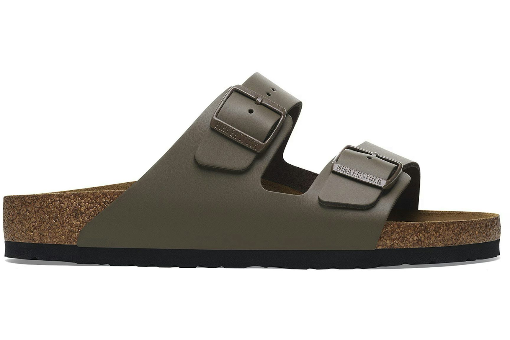Birkenstock Arizona Natural Leather Concrete Gray-1