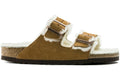 Birkenstock Arizona Shearling Suede Mink