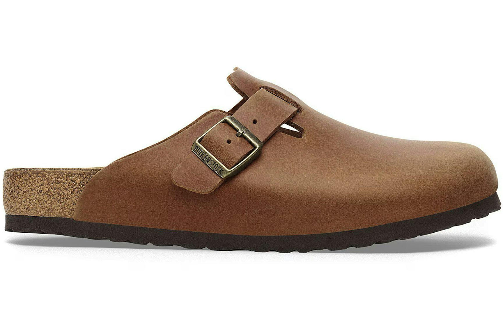 Birkenstock Boston Oiled Leather Cognac-1