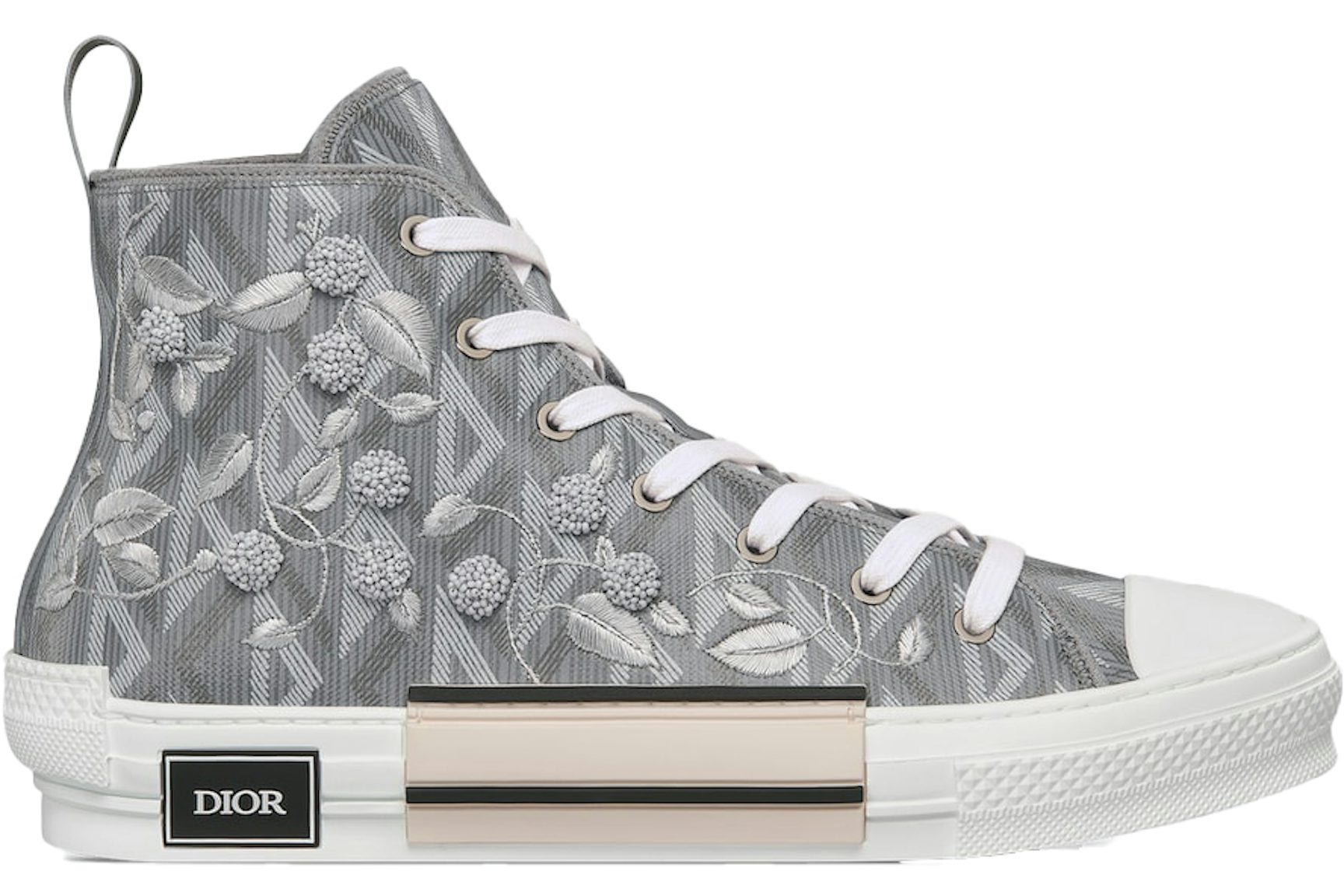 Dior B23 High-Top Lily of the Valley Embroidery-1