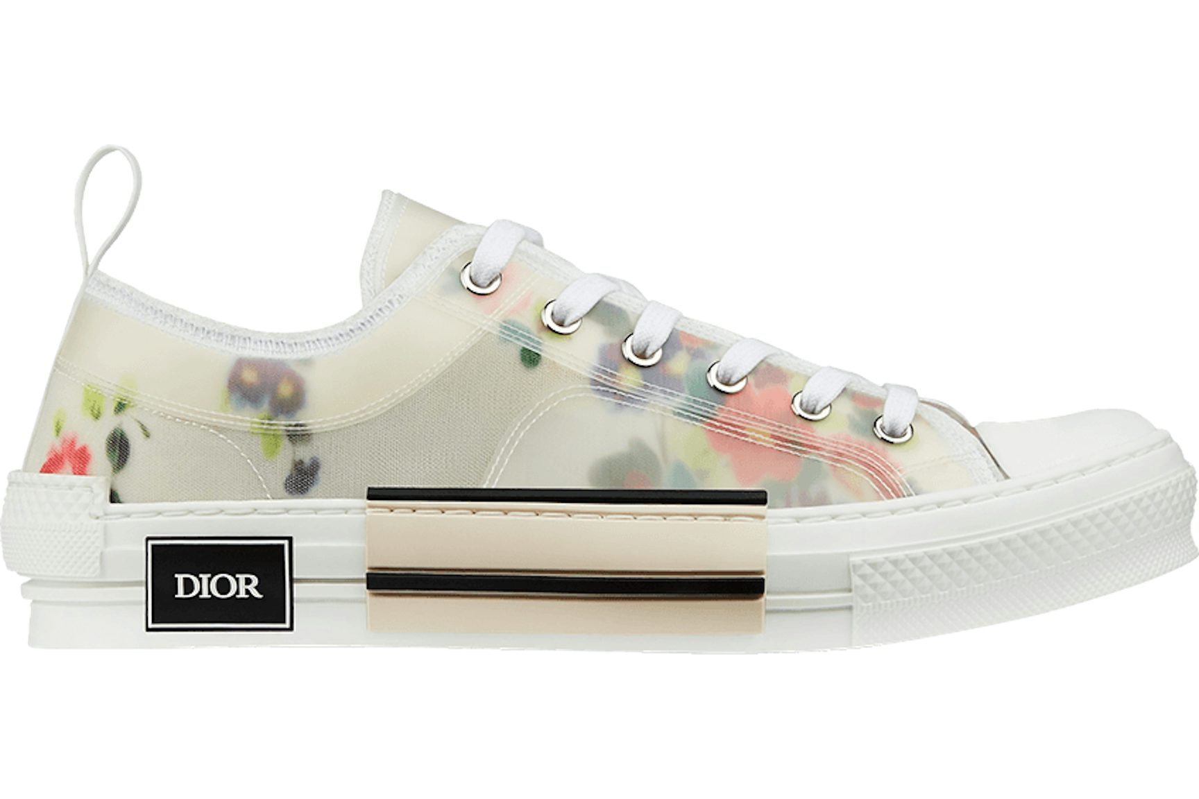 Dior B23 Low Top Flowers Oblique-1