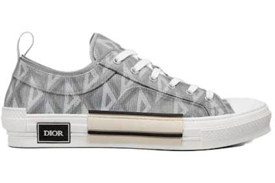Dior B23 Low Top Gray CD Diamond