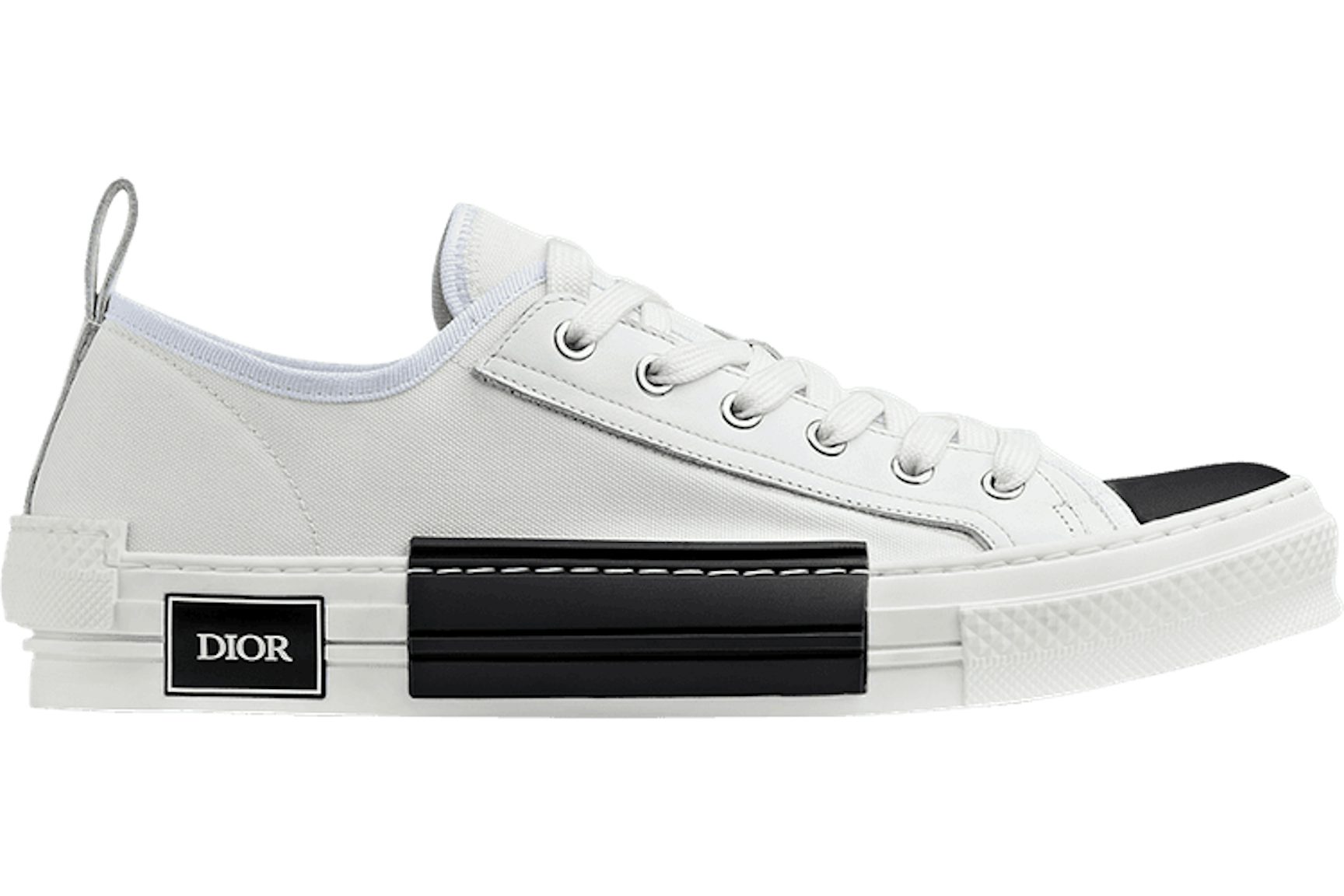 Dior B23 Low White Canvas-1