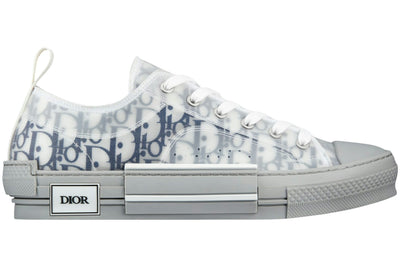 Dior B23 Low White Navy Oblique