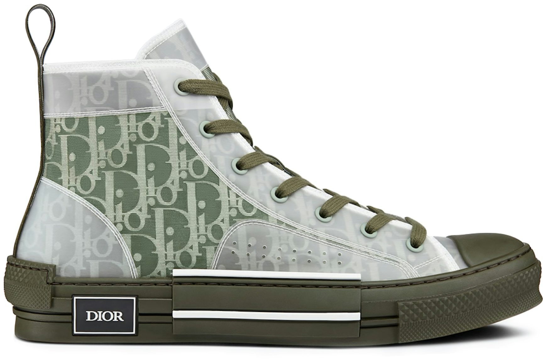 Dior B23 Olive Oblique Canvas-1