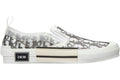 Dior B23 Slip On Black White Dior Oblique Canvas