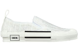 Dior B23 Slip-On White Oblique