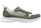 Dior B25 Low Top Olive White Olive Dior Oblique Jacquard