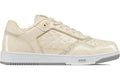 Dior B27 Low Cream Patent Dior Oblique Gravity Embbossed