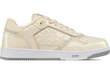 Dior B27 Low Cream Patent Dior Oblique Gravity Embbossed