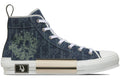 Dior Sneaker B23 High-Top Sneaker Blue Oblique and Peace Sign Dior Tears Denim