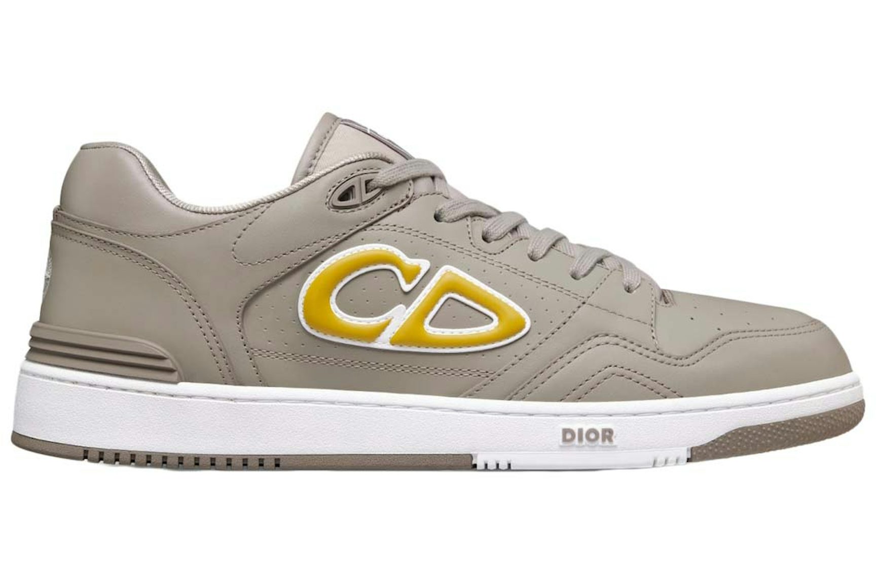 Dior x Stone Island B57 Low Sneaker Gray Yellow-1