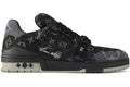 Louis Vuitton LV Trainer Black Monogram Denim