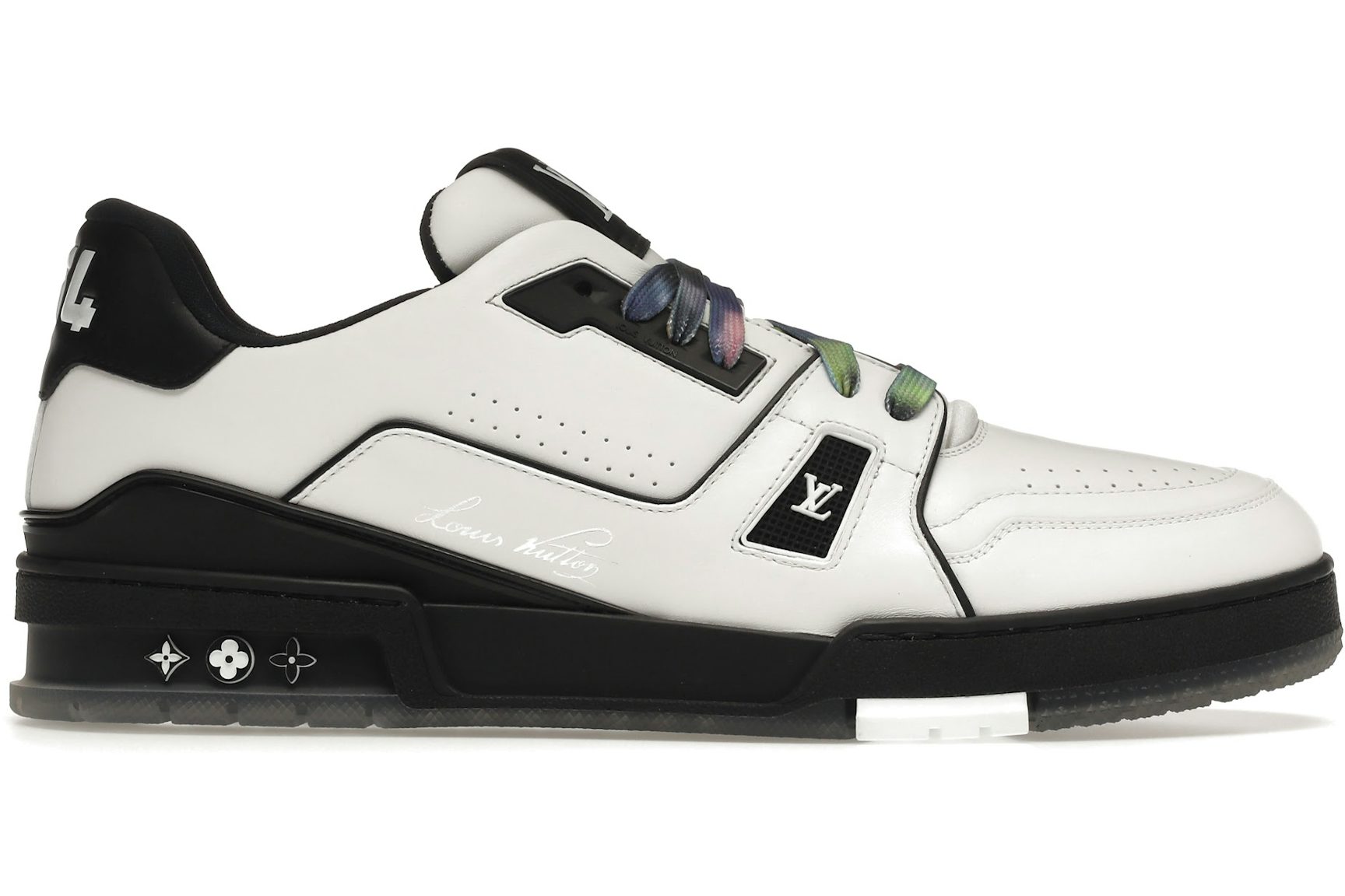 Louis Vuitton LV Trainer Black White