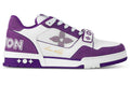 Louis Vuitton LV Trainer Monogram Strap White Purple