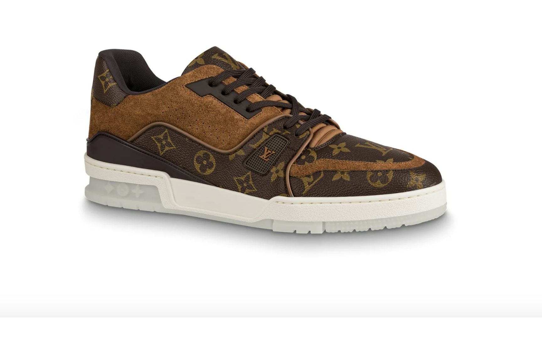 Louis Vuitton Trainer Suede Monogram