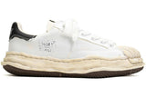 Maison Mihara Yasuhiro Blakey OG Film Attached Canvas Low White