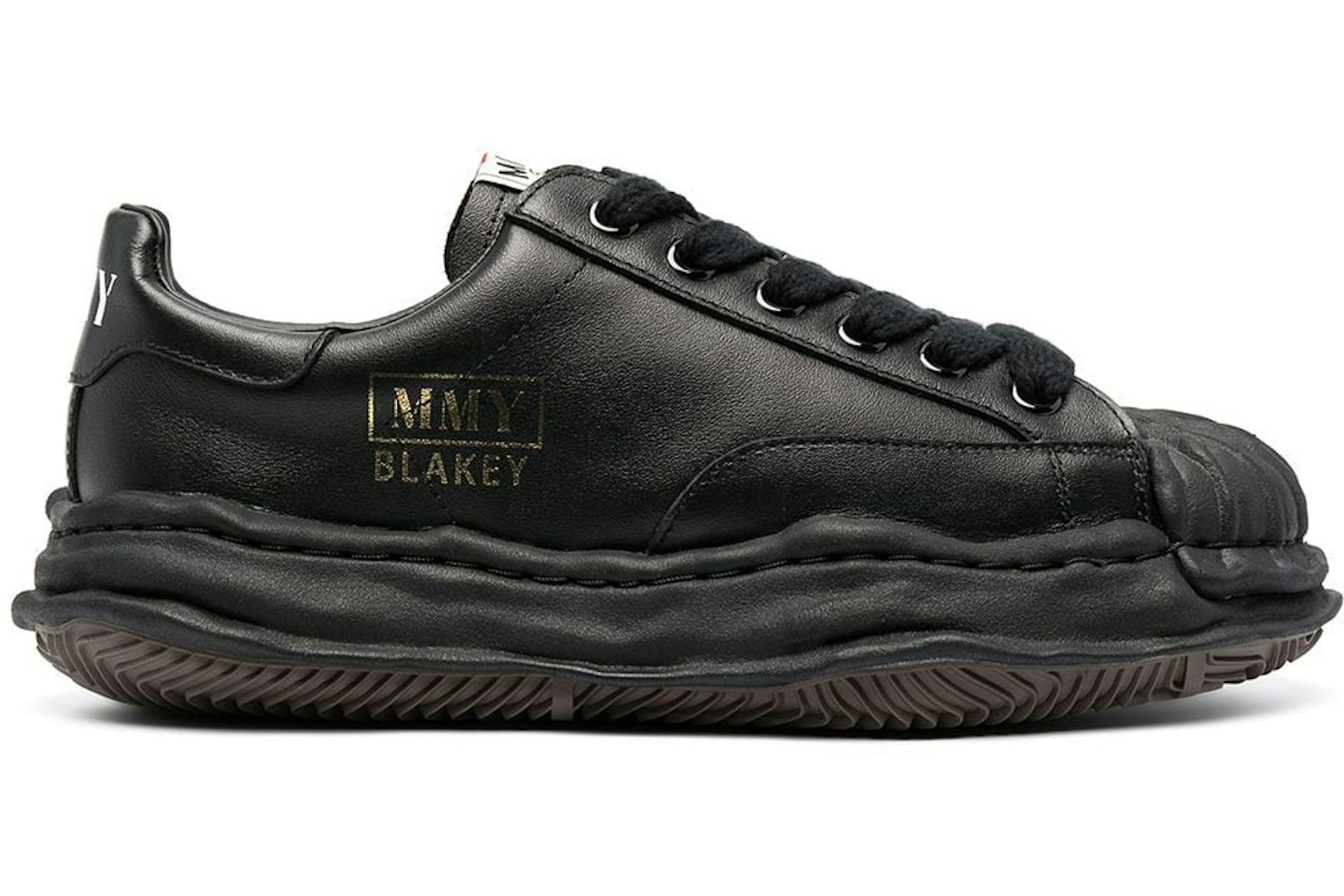 Maison Mihara Yasuhiro Blakey OG Sole Leather Low Black