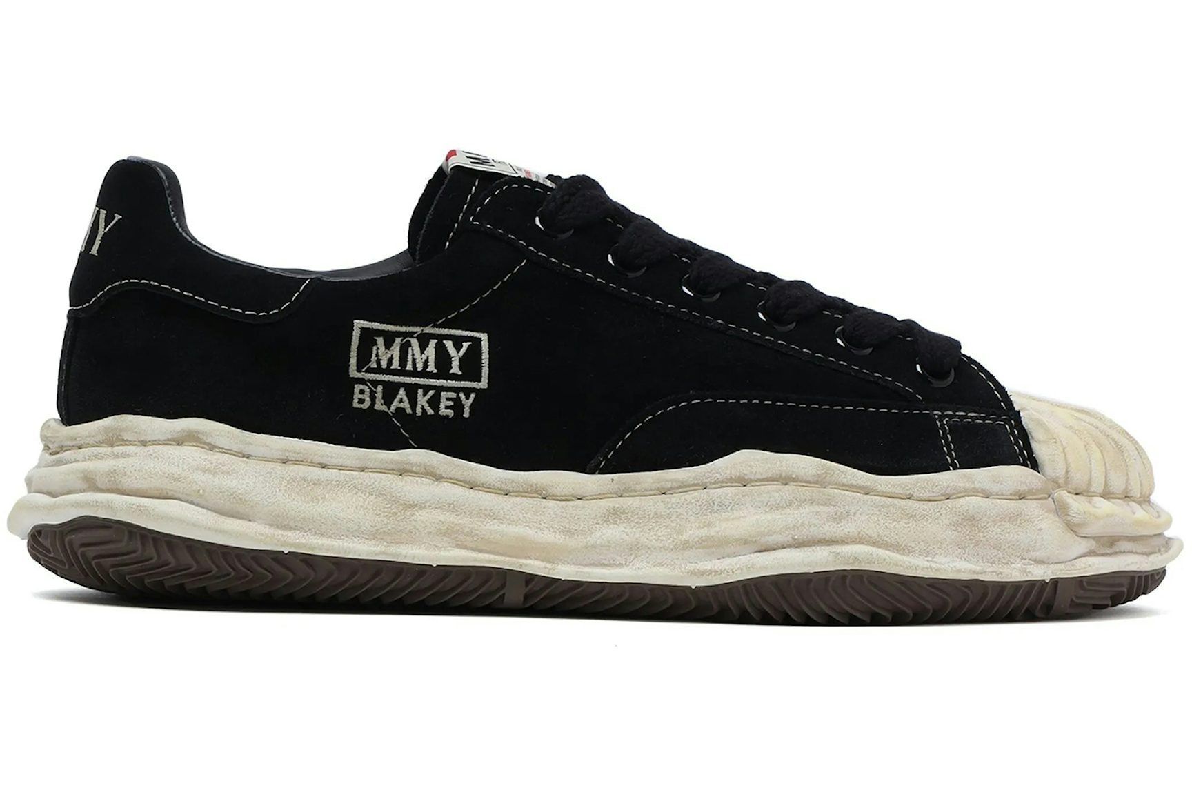 Maison Mihara Yasuhiro Blakey OG Sole Suede Low Black White