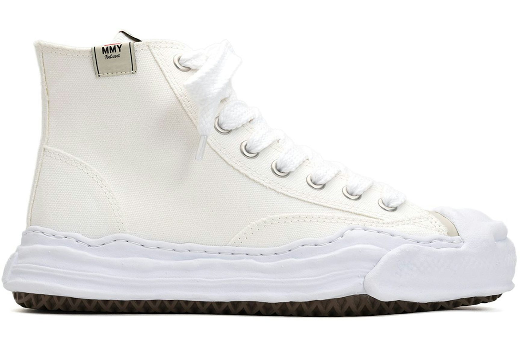 Maison Mihara Yasuhiro Hank OG Sole Canvas Hi White