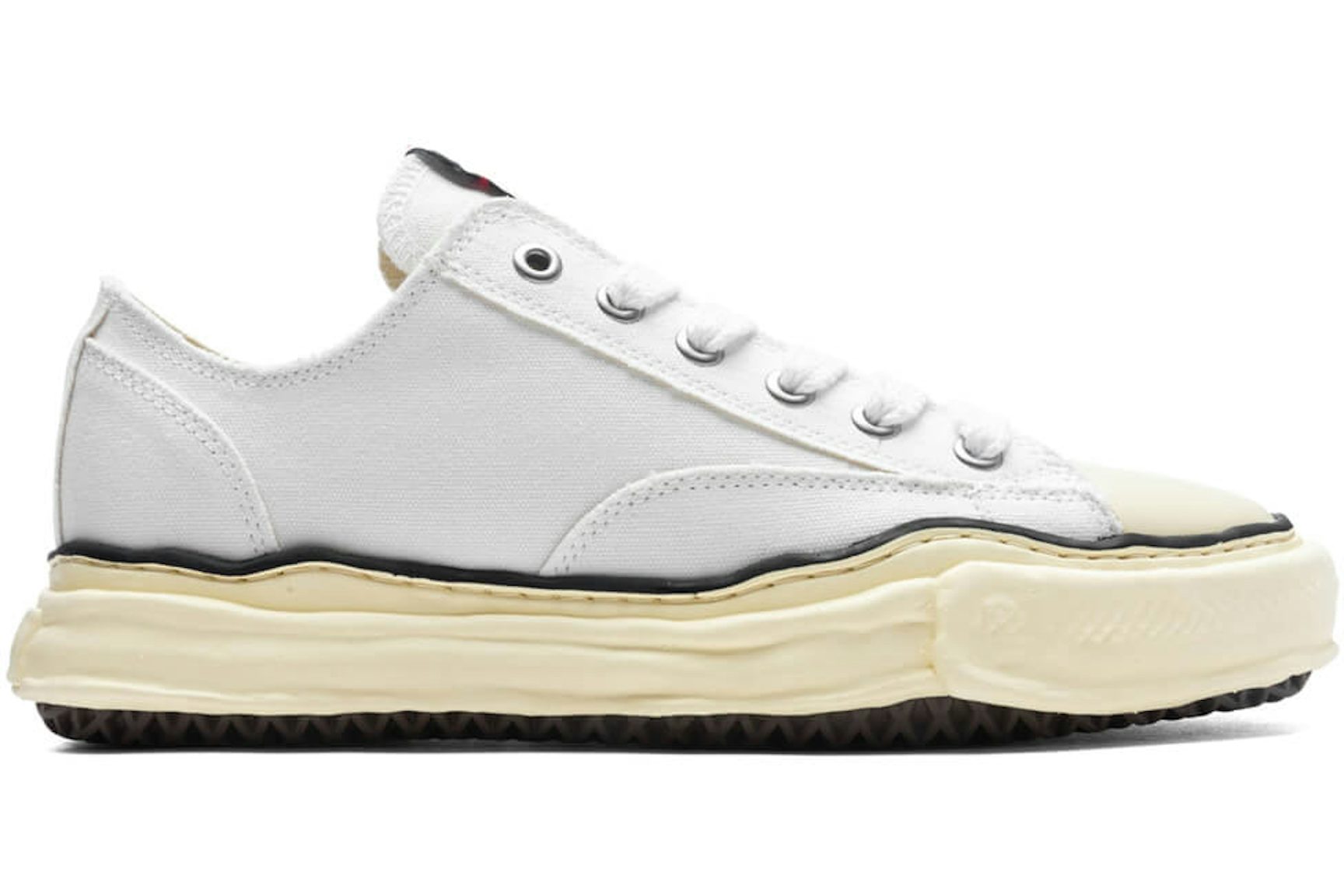 Maison Mihara Yasuhiro Peterson OG Sole Canvas Low White-1