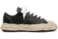 Maison Mihara Yasuhiro Peterson OG Sole Leather Low Cracking Leather Black White