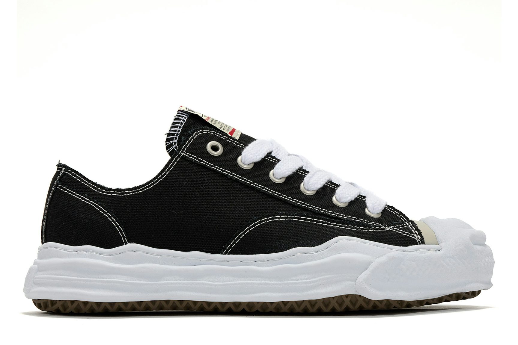 Maison Mihara Yasuhiro Hank OG Sole Suede Low Black White