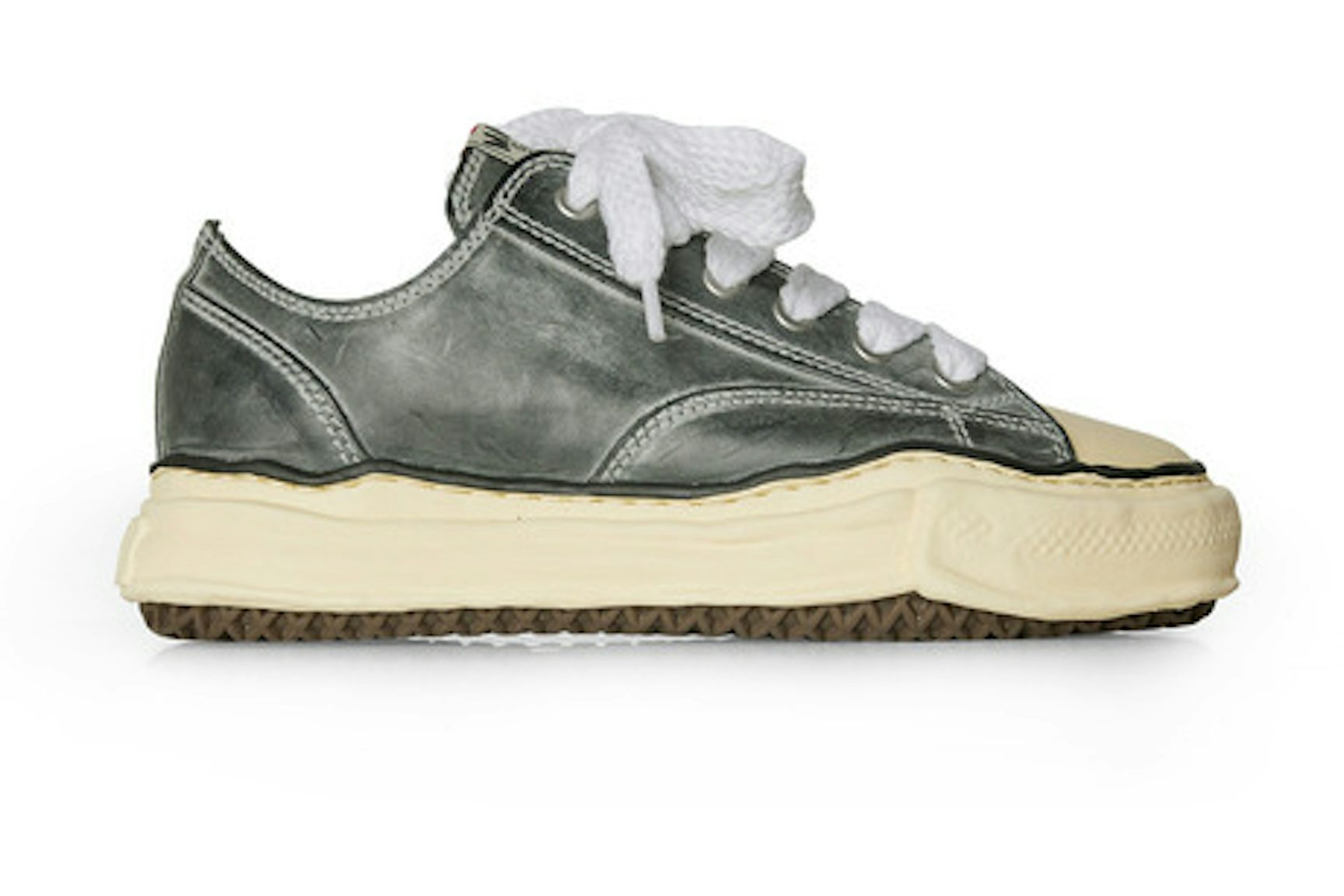 Maison Mihara Yasuhiro Peterson OG Sole Low Paraffin Leather Black-1