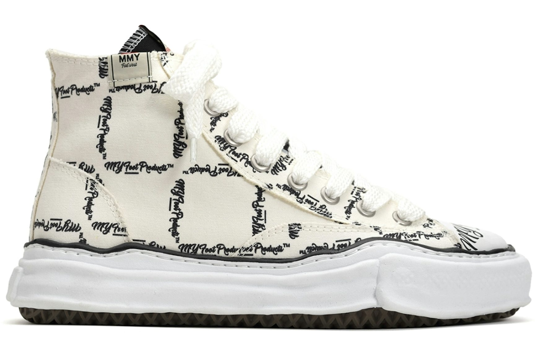 Maison Mihara Yasuhiro Peterson OG Sole Printed High White-1