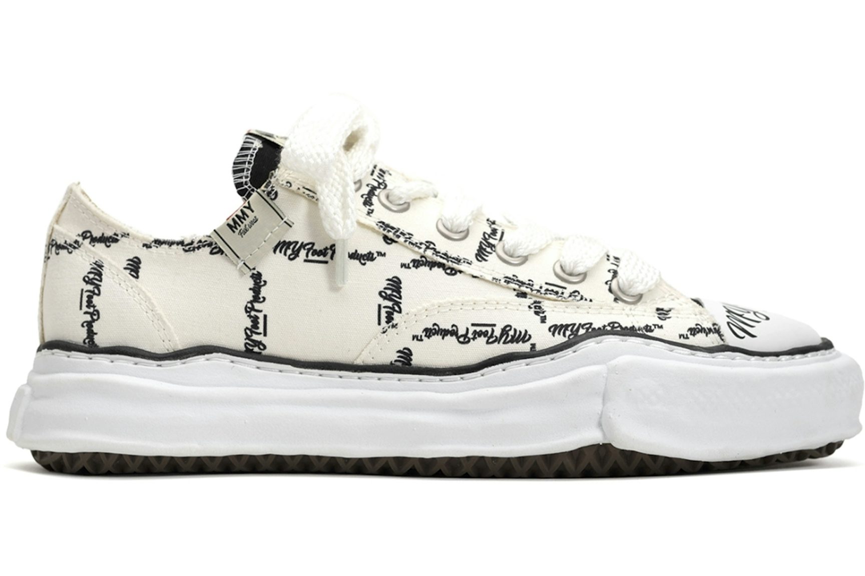 Maison Mihara Yasuhiro Peterson OG Sole Printed Low White-1