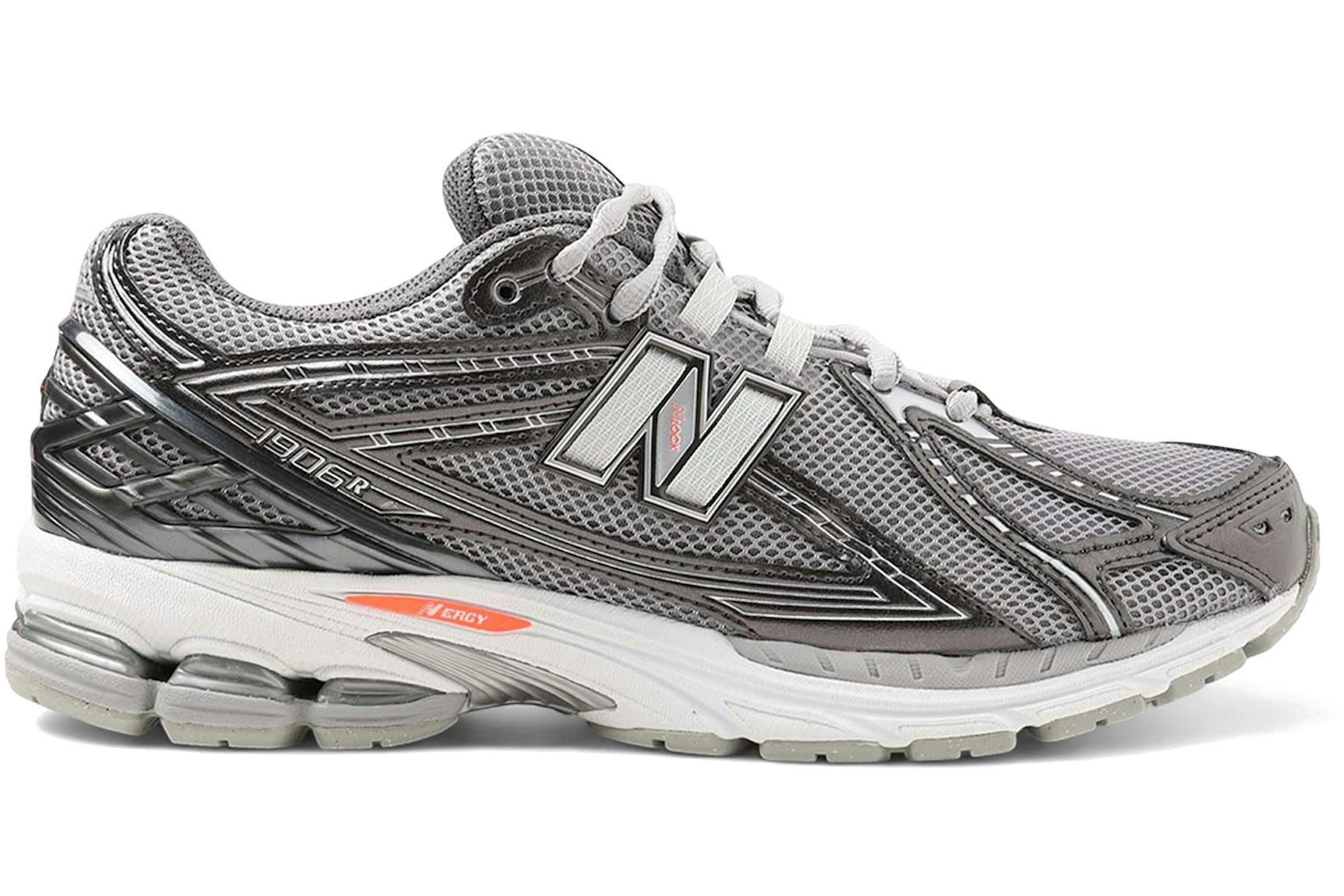 New Balance 1906R Black Metallic Urgent Red Slate-1