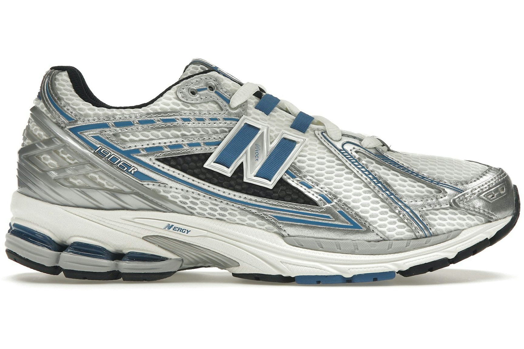 New Balance 1906R Silver Metallic Blue Agate-1
