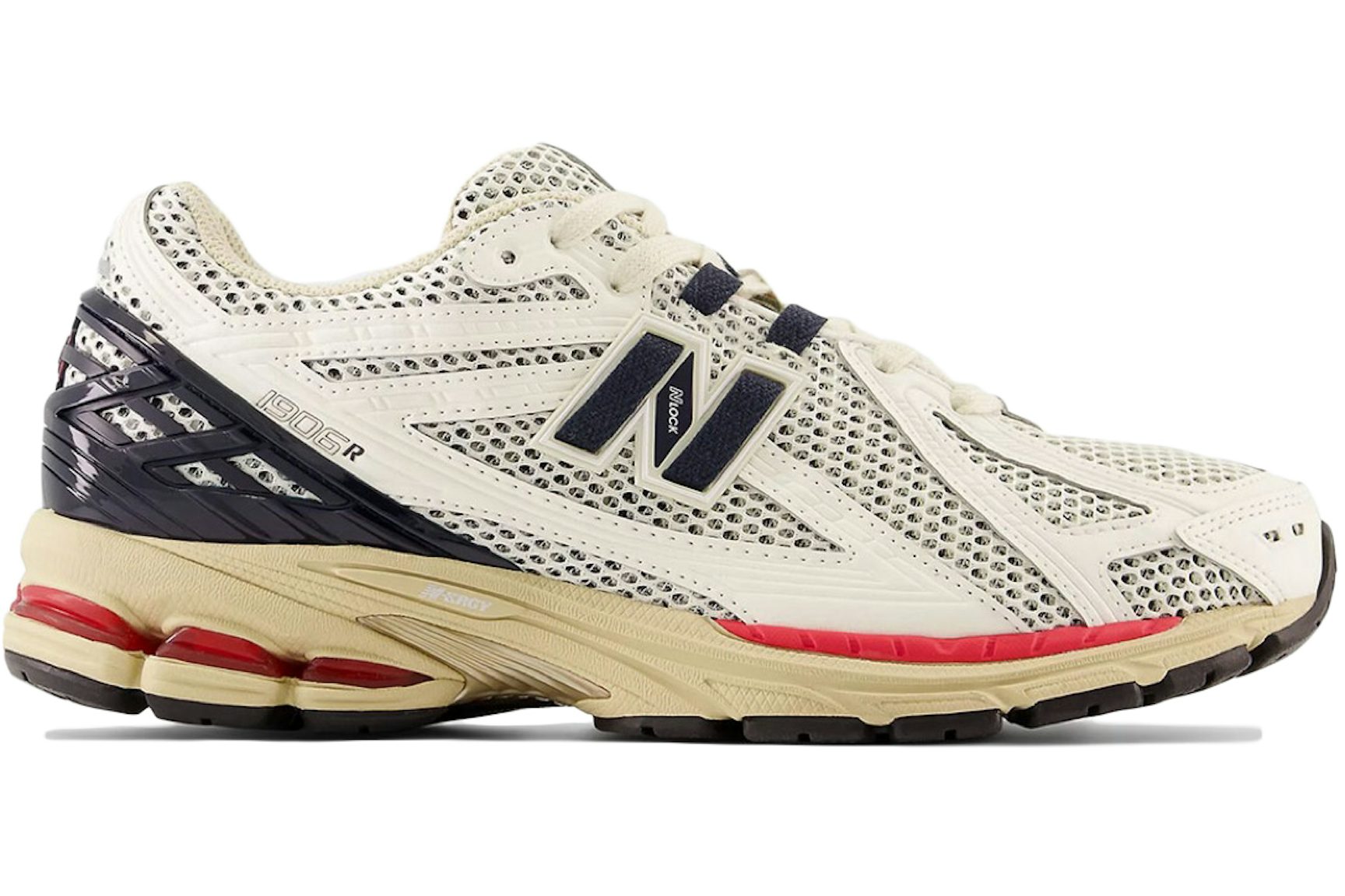 New Balance 1906R Sea Salt Eclipse True Red-1